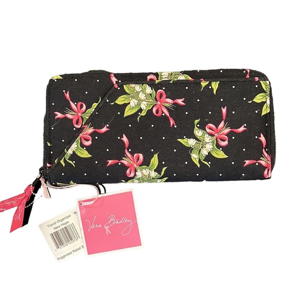 Vera Bradley Bags Vera Bradley Travel Wallet Organizer In New Hope Fabric Poshmark